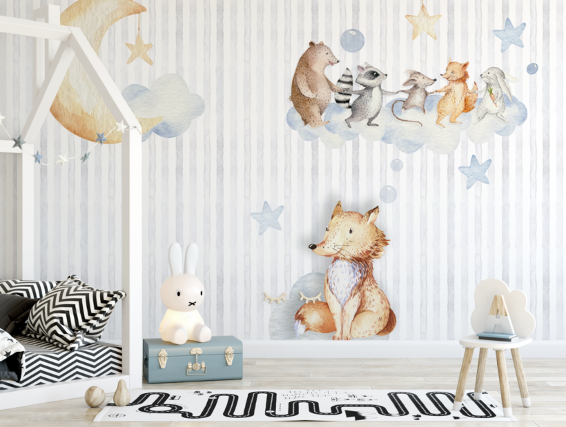 Design Tapete Kinderzimmer Mia