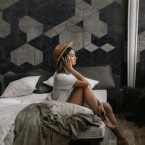 Geometric Blue